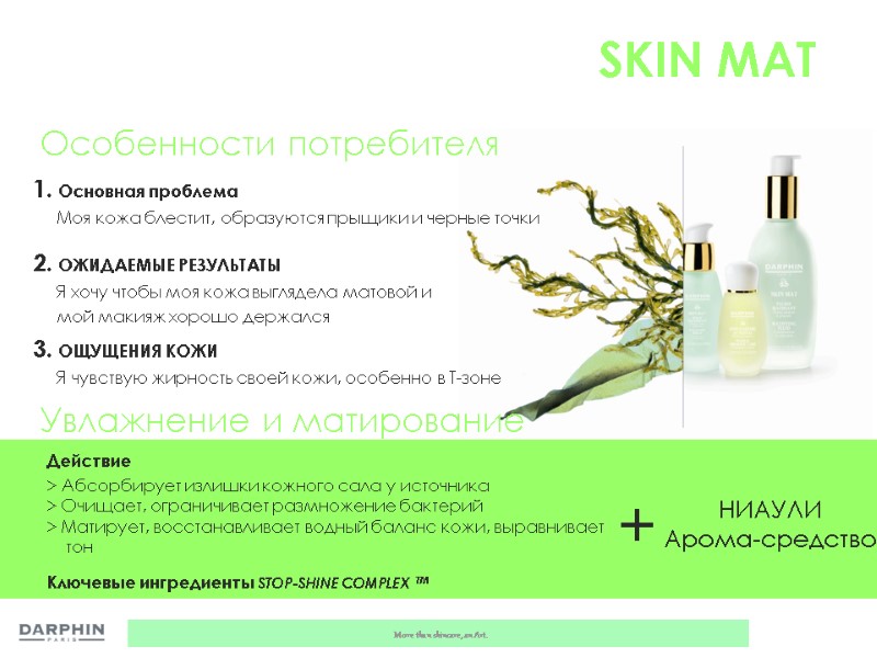 1. Основная проблема      Mоя кожа блестит, образуются прыщики и